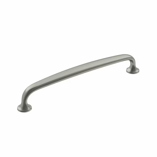Renown 6-5/16 in 160 mm Center-to-Center Satin Nickel Cabinet Pull, Amerock, Mfr#: BP36796G10
